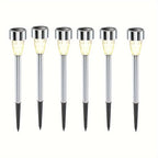 ეზოს სანათი მზის ბატარეით 4ც