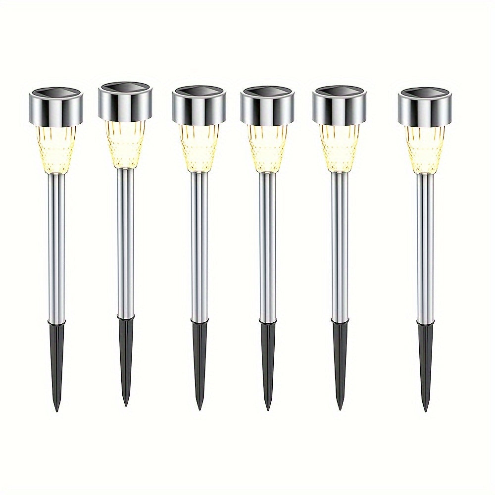 ეზოს სანათი მზის ბატარეით 4ც