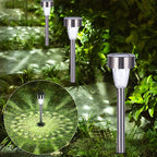 ეზოს სანათი მზის ბატარეით 4ც