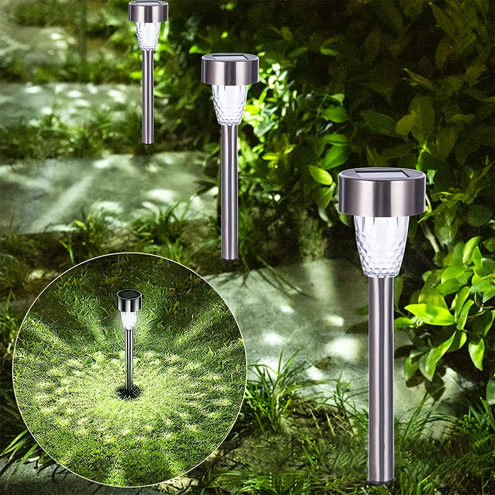 ეზოს სანათი მზის ბატარეით 4ც