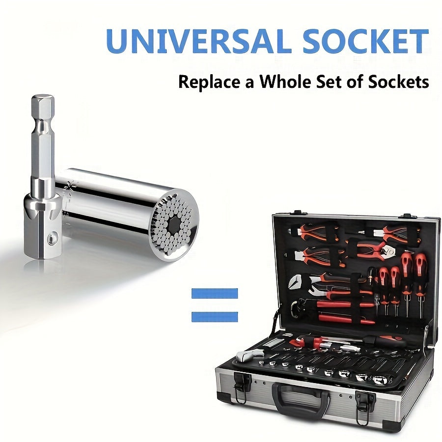 უნივერსალური ხელსაწყო ბურღის ადაპტერით