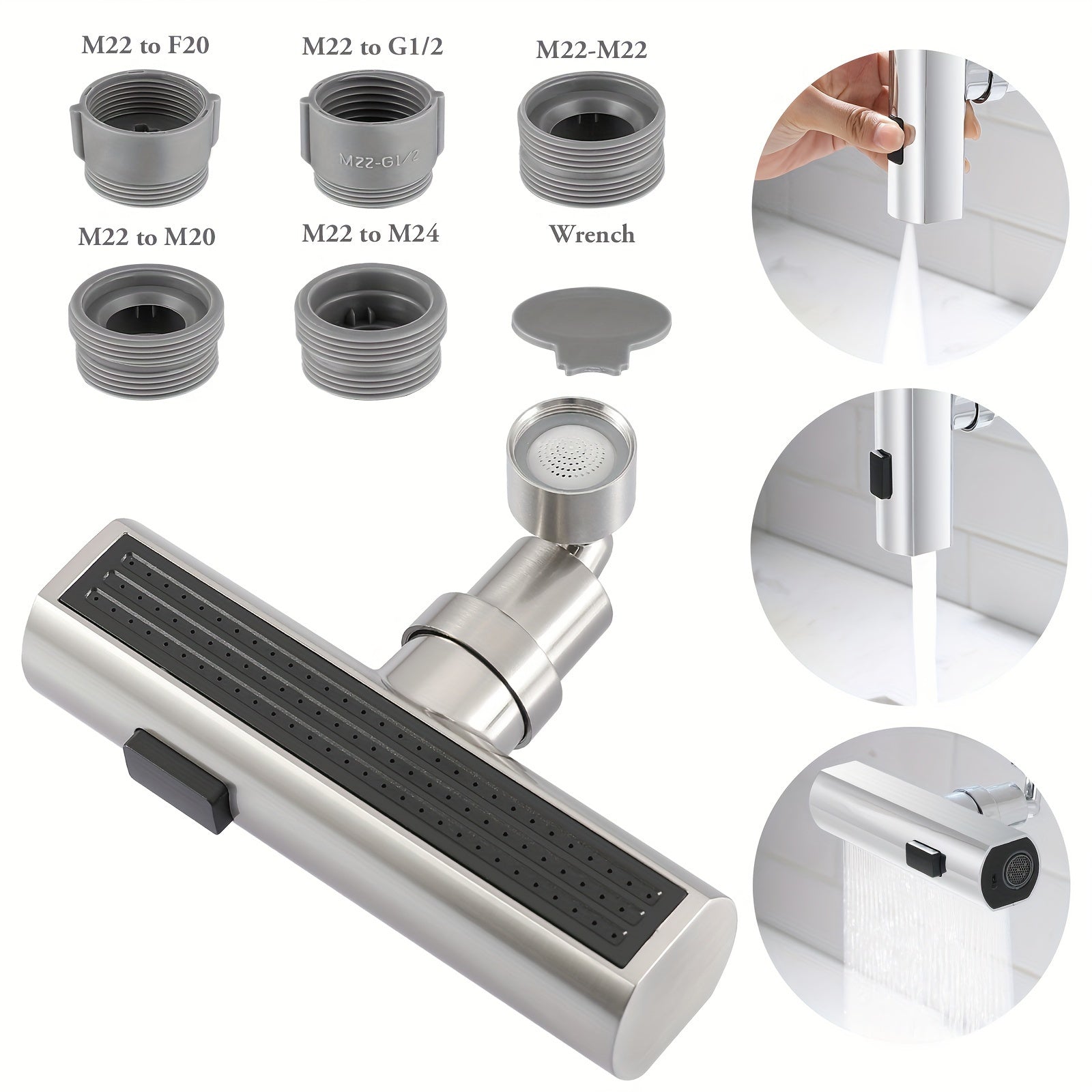 მოძრავი ონკანის თავი