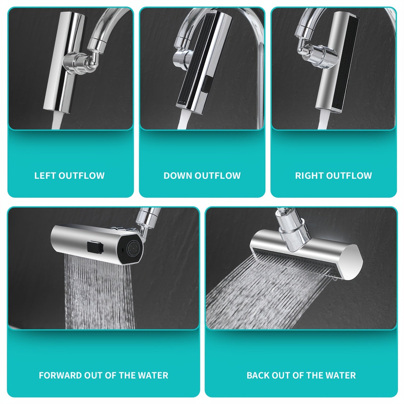 მოძრავი ონკანის თავი