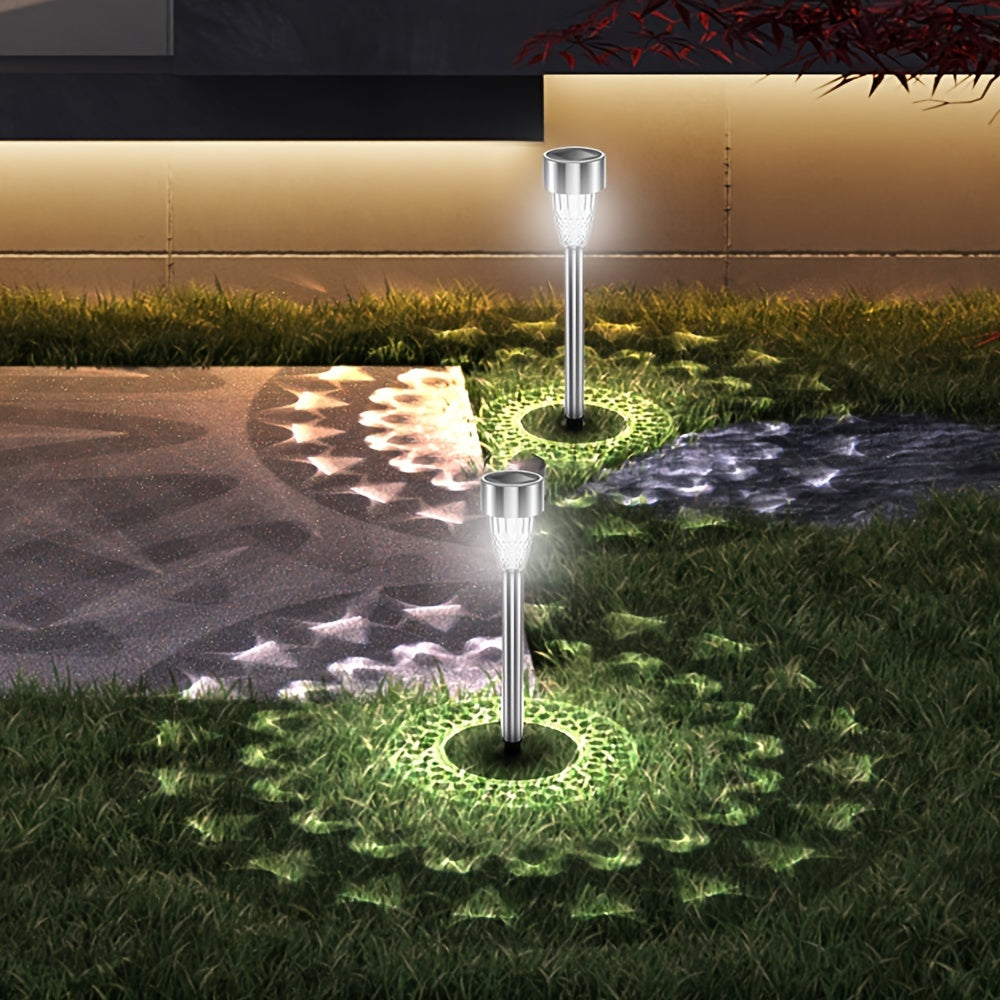 ეზოს სანათი მზის ბატარეით 4ც