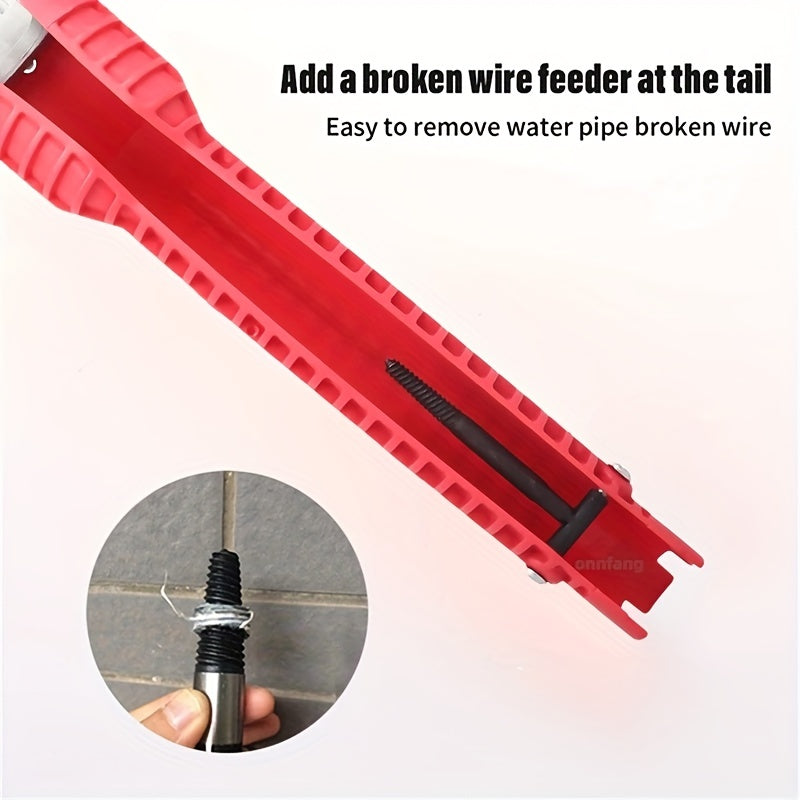 რთულ ადგილებში მისადგომი ონკანის მილების საჭერი 8-1-ში