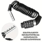 პორტატიული საკეტი ველოსიპედისთვის/ჩაფხუტისთვის