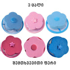 მრავალჯერადი ჭარბი ძაფების მოსაშორებელი სარეცხის მანქანისთვის