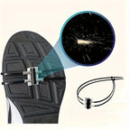 ფეხზე დასამაგრებელი სამუხრუჭე ნაპერწკლების ეფექტით