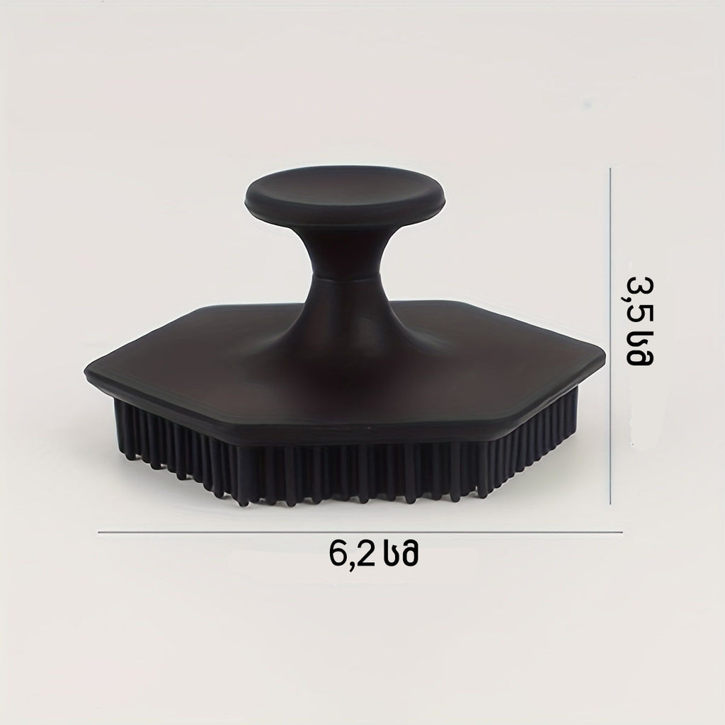 სილიკონის ჯაგრისი წვერისთვის - სახის მასაჟორი სკრაბი