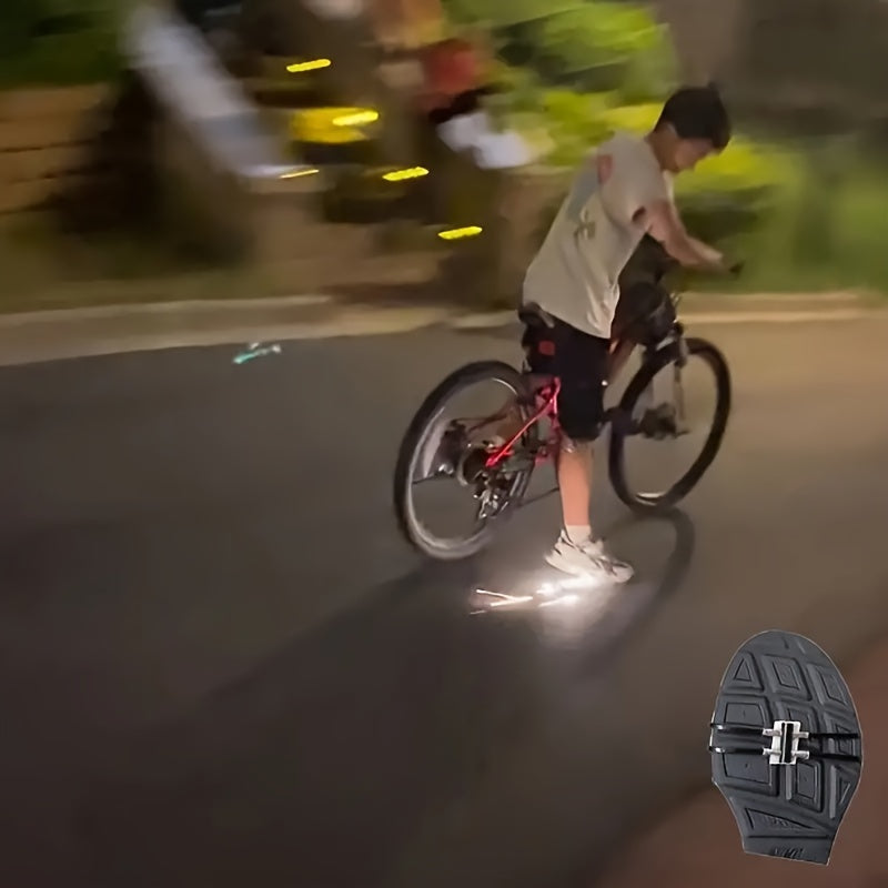 ფეხზე დასამაგრებელი სამუხრუჭე ნაპერწკლების ეფექტით