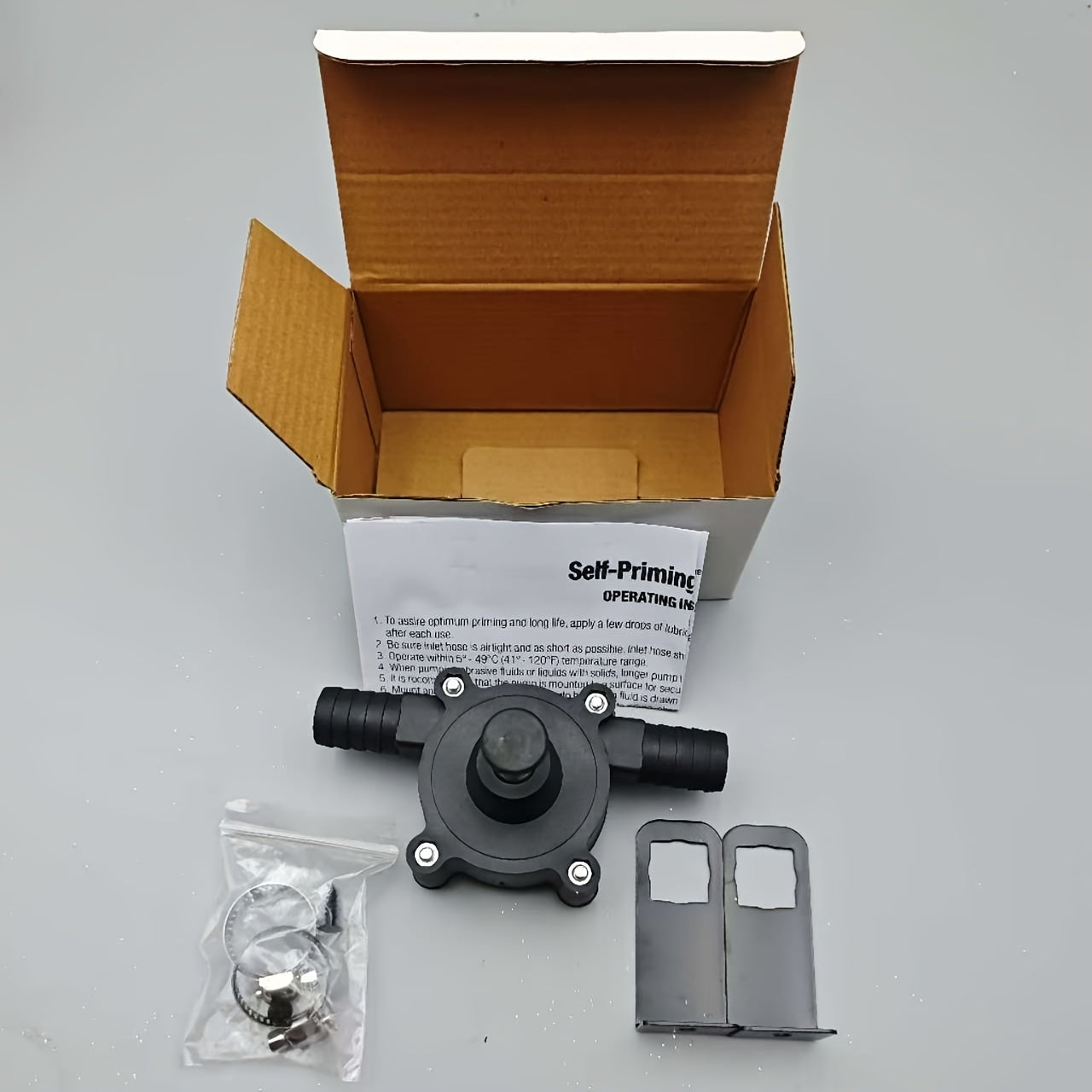 ბურღზე დასამაგრებელი ტუმბო