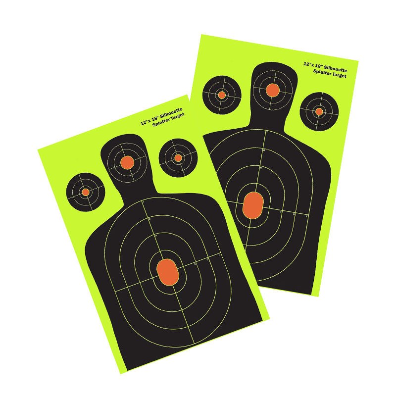 სამიზნე სტიკერები, ფლუორესცენტური წებოვანი სტიკერები