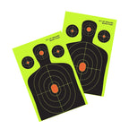 სამიზნე სტიკერები, ფლუორესცენტური წებოვანი სტიკერები