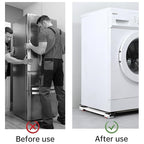 მაცივრის სადგამი ბორბლებით