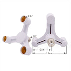 3 ნათურის ადაპტერი