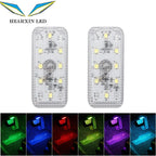 მანქანის ინტერიერის სენსორული LED განათება