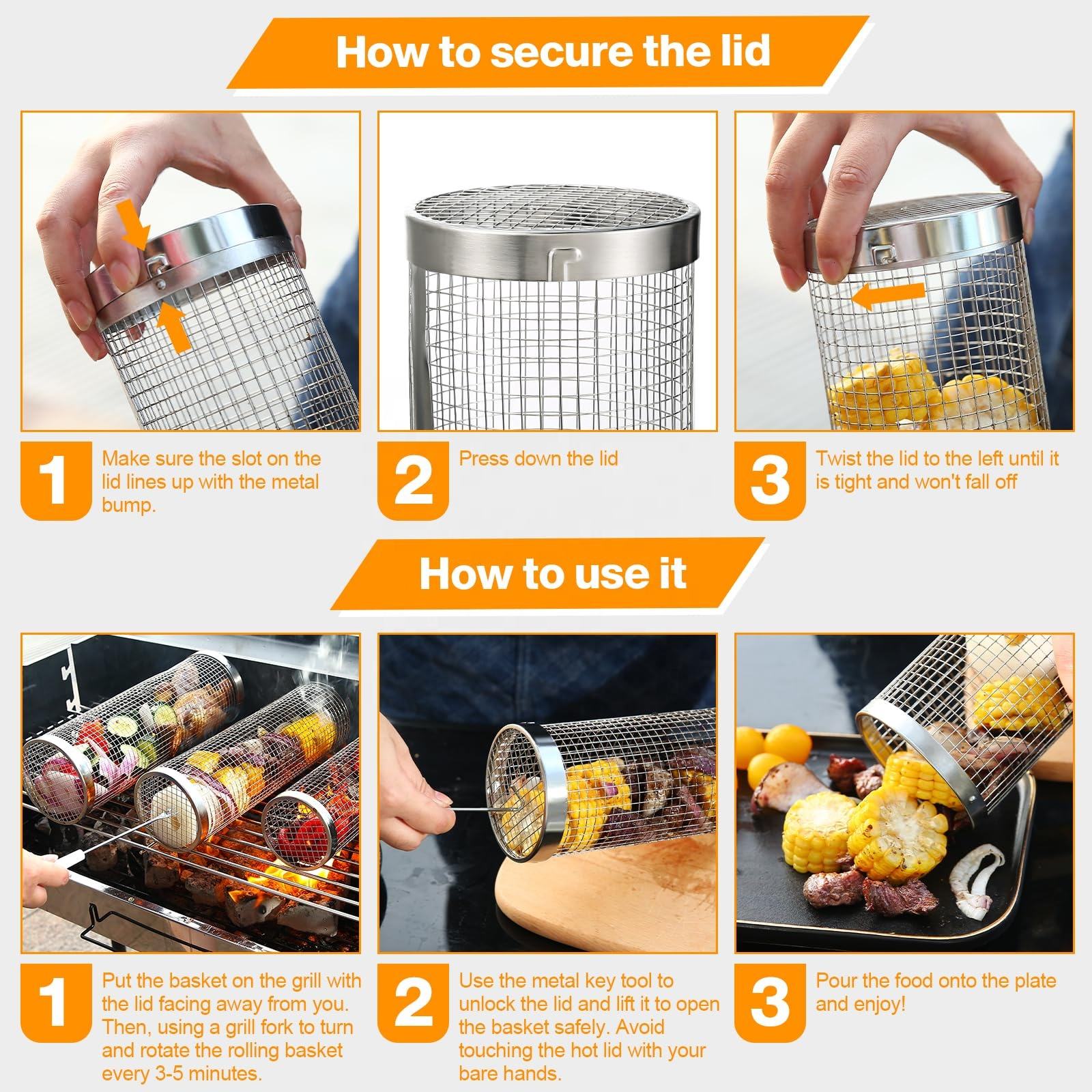 გრილის ბადისებრი ცილინდრი