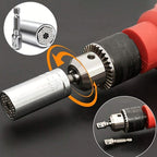 უნივერსალური ხელსაწყო ბურღის ადაპტერით