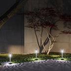 ეზოს სანათი მზის ბატარეით 4ც