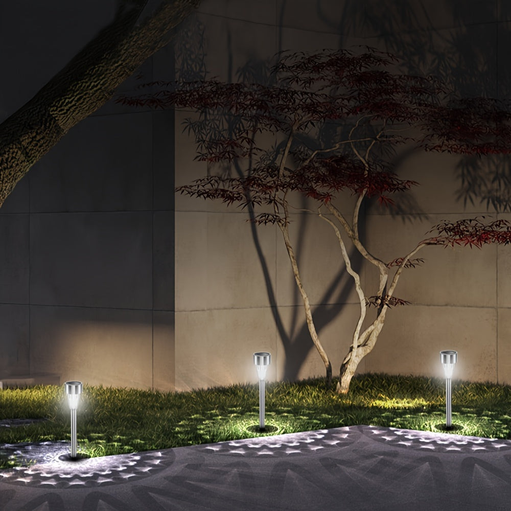 ეზოს სანათი მზის ბატარეით 4ც