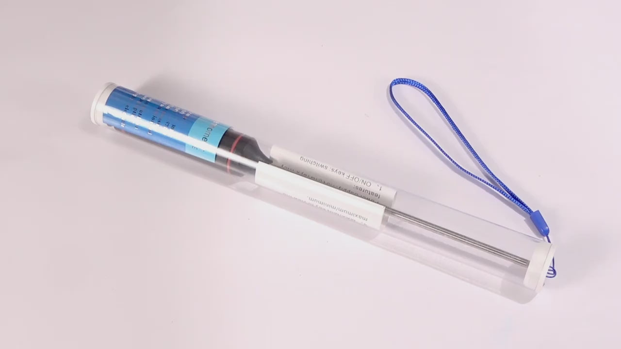 სამზარეულოს თერმომეტრი, ზეთის ტემპერატურის საზომი ელემენტზე