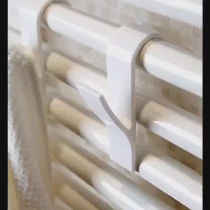 2ც რადიატორის საკიდი პირსახოცისთვის/ფეხსაცმლისთვის